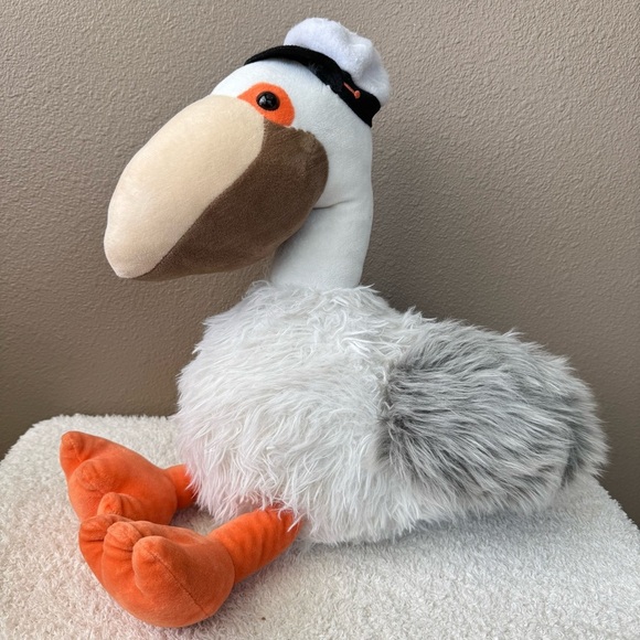 This and That Big Large Plush Pelican Bird Stuffed Animal Beach house Hat - Picture 1 of 9